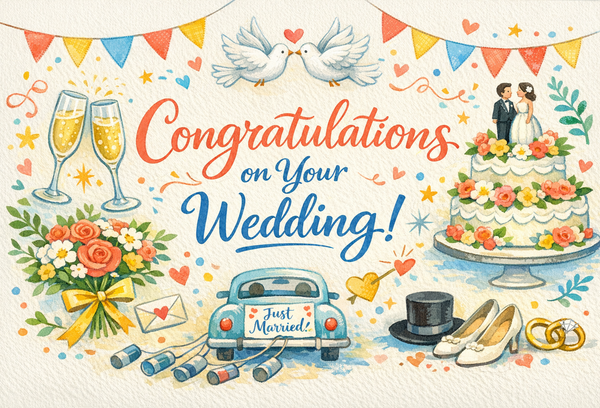 Wedding Congrats front