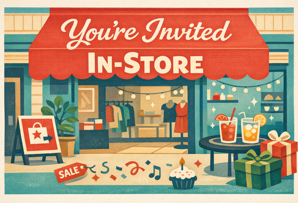 Event Invite (In-Store) front