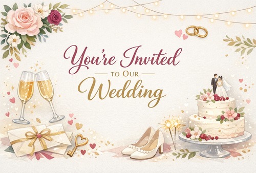 Wedding Invitation (Simple) thumbnail