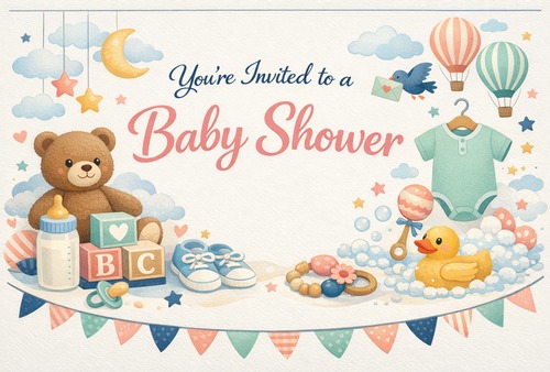 Baby Shower Invite thumbnail