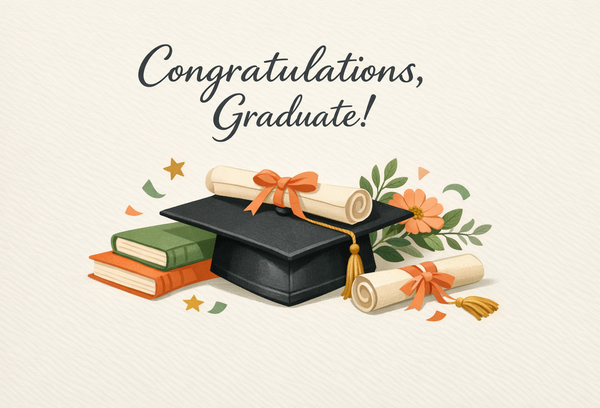 Graduation Congrats front