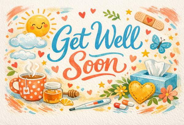Get Well Soon front